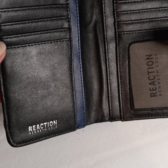 Reaction by Kenneth Cole Black Phone/Wallet Mini Crossbody Bag - Picture 4 of 6